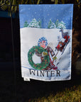 Garden Flags - Angel Series - Winter