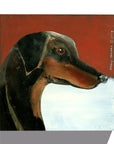 Gallery Grand - Dog Face - Doberman