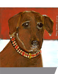 Gallery Grand - Dog Face - Chocolate Lab
