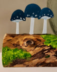 Toadstool Mushrooms (Blue) Table Toppers