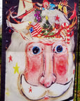 Garden Flags - Sugarplum Santa