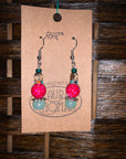 Laura Thomas Earrings - "Fireball"
