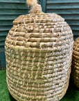 Oval Seagrass Basket with Lid