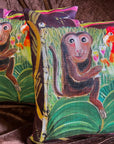 NANCY THOMAS PILLOWS - Monkey Parrot