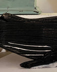 Wooden Whale Wall Art