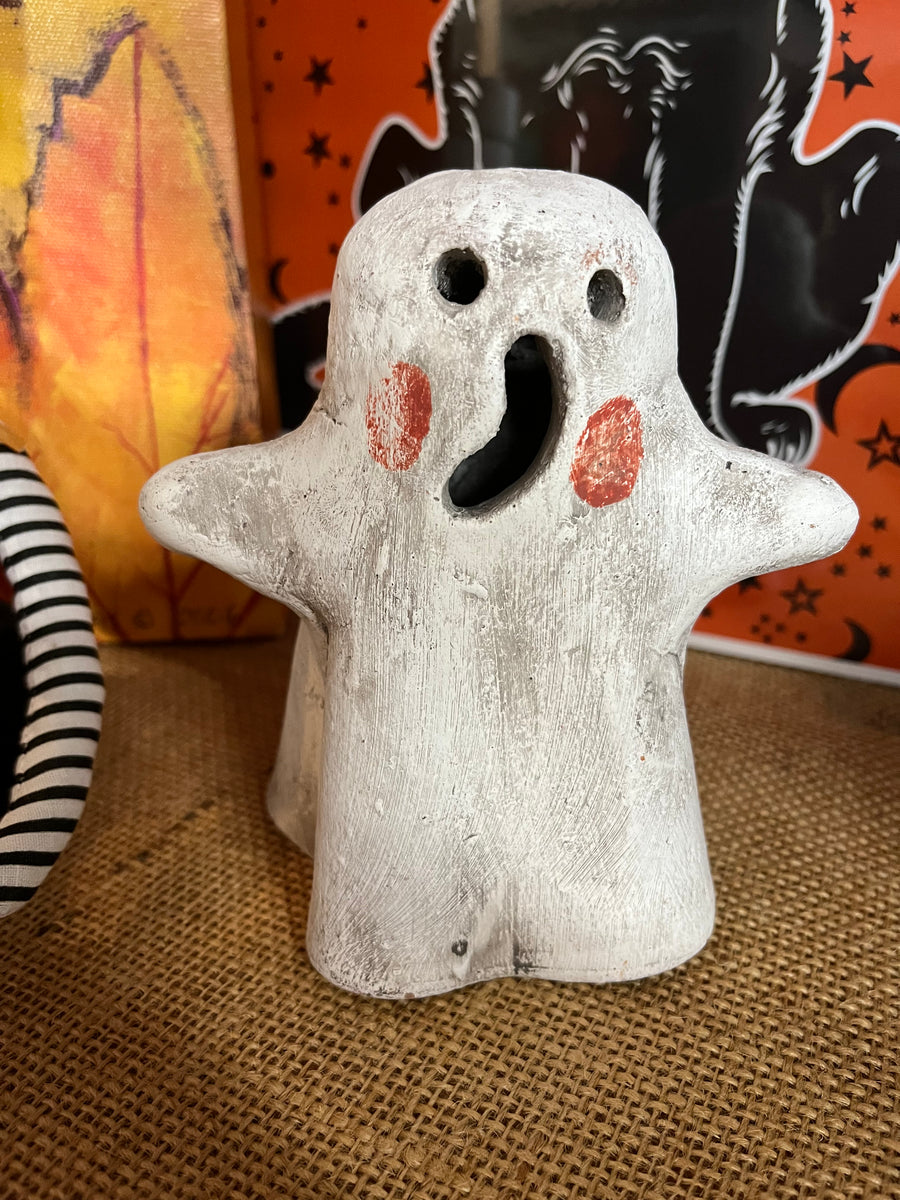 Clay Ghost Lanterns