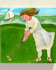 GALLERY GRAND - GOLFER LADY