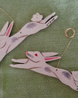 DUPLICATE _ Nancy Thomas Hippy Hoppy Bunny Ornament