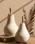 Carved Wooden Pears