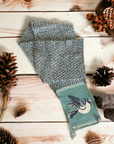 Pull-through Scarf - Blue Jay