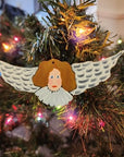 Nancy Thomas Logo Angel Ornament