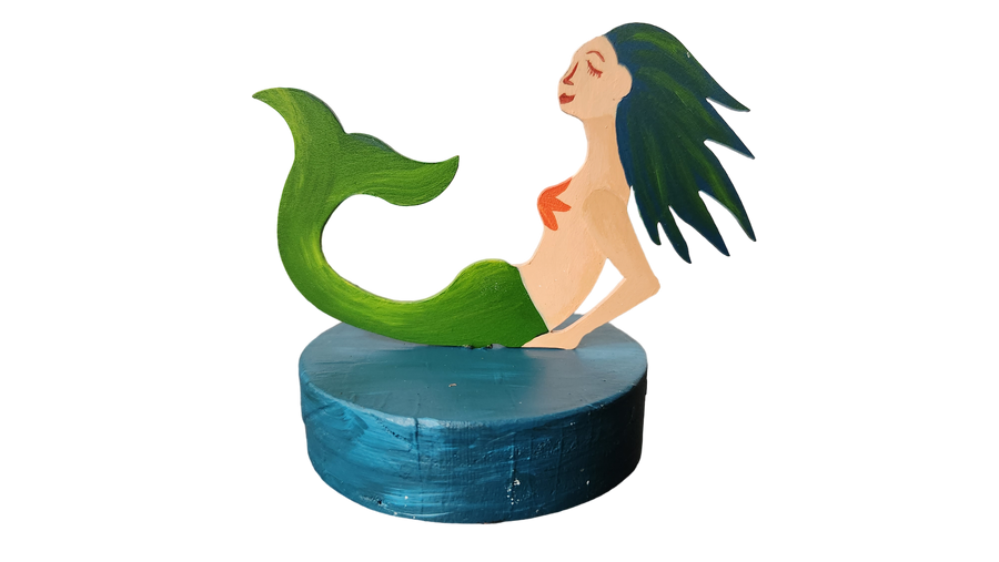 Mermaid-on-the-Sea Table Topper