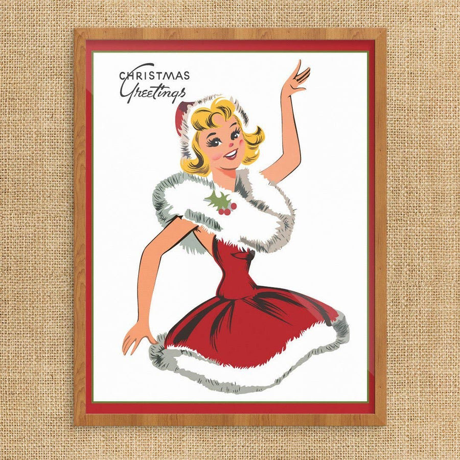 Fun Print - Santa's Helper Holiday Greetings