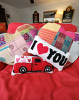 I Heart You Throw Pillow