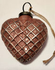 HEART OF GLASS WINDOW ORNAMENTS - 5 Colors to choose from