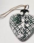 HEART OF GLASS WINDOW ORNAMENTS - 5 Colors to choose from
