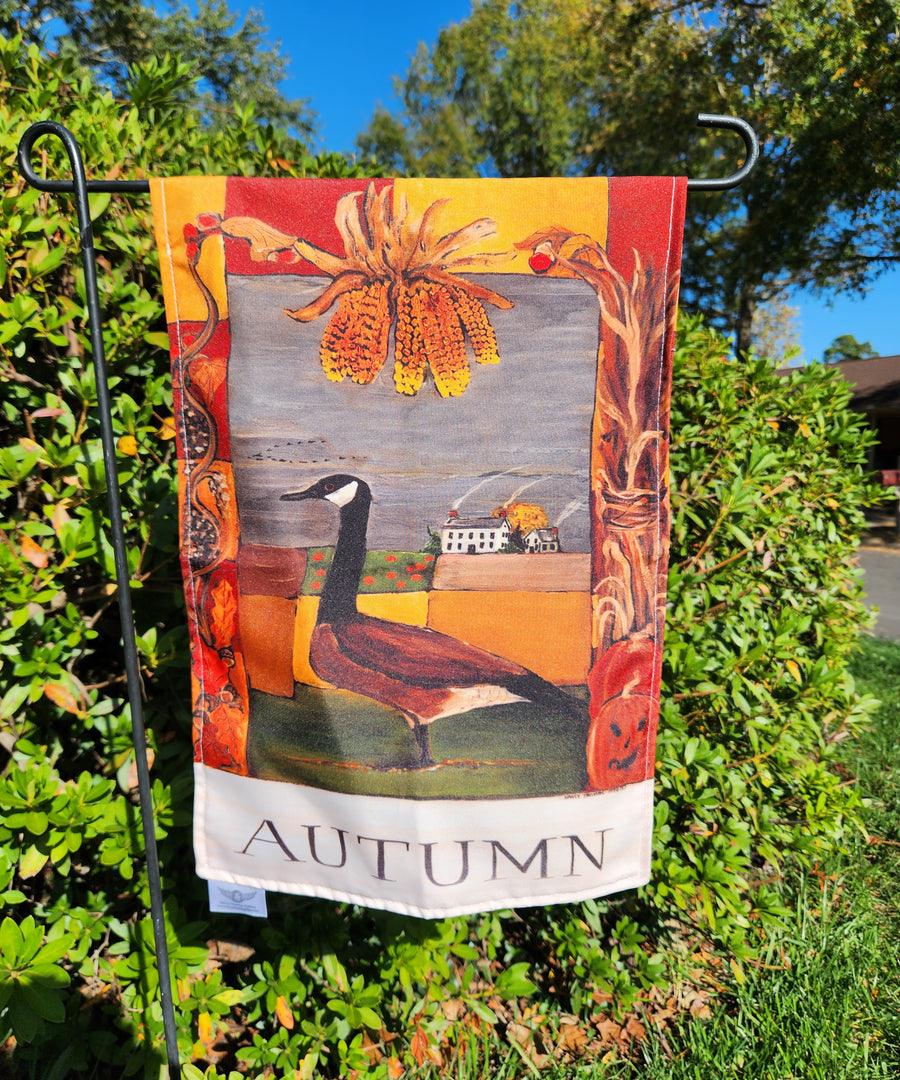 Garden Flags - Original Series - Autumn Goose