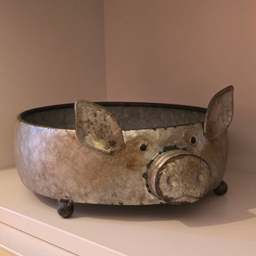 Galvanized Metal Pig Tray