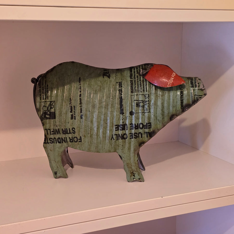 Reclaimed Iron Pig