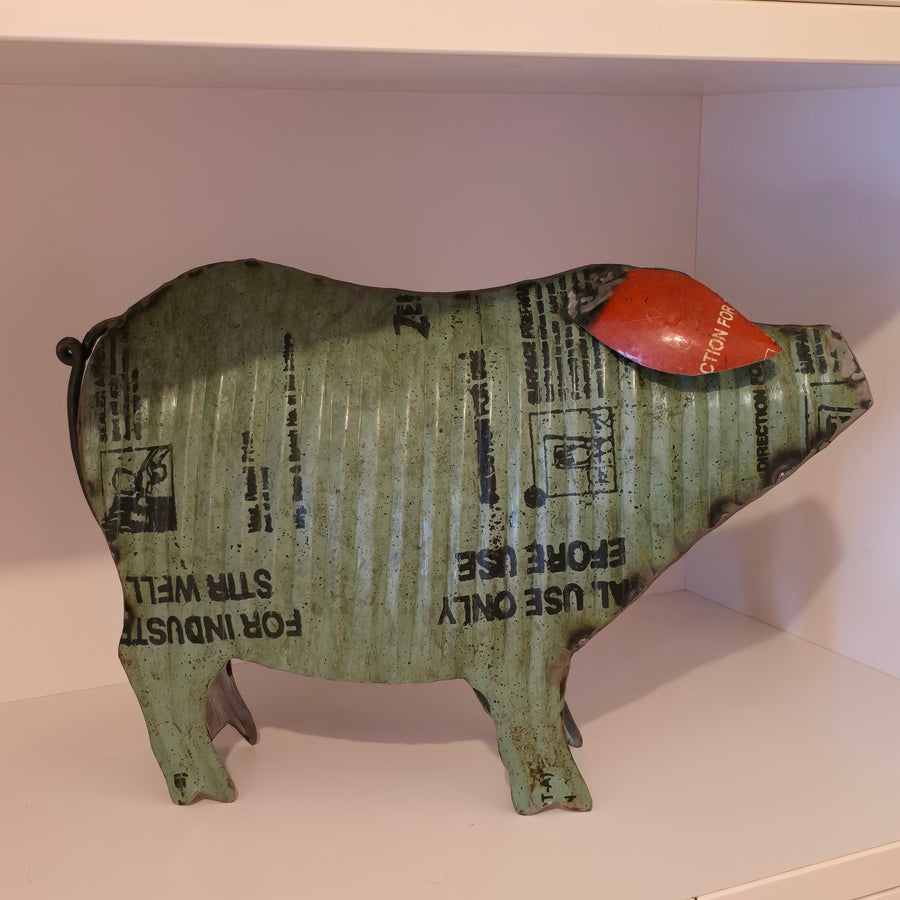 Reclaimed Iron Pig