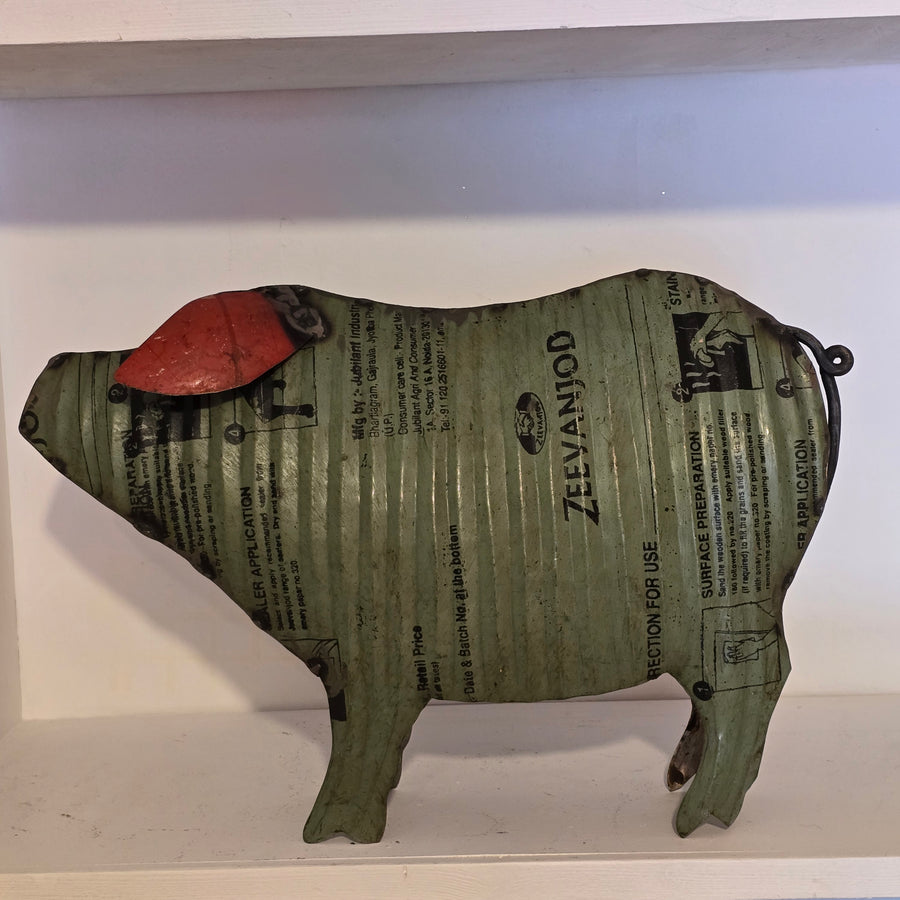 Reclaimed Iron Pig