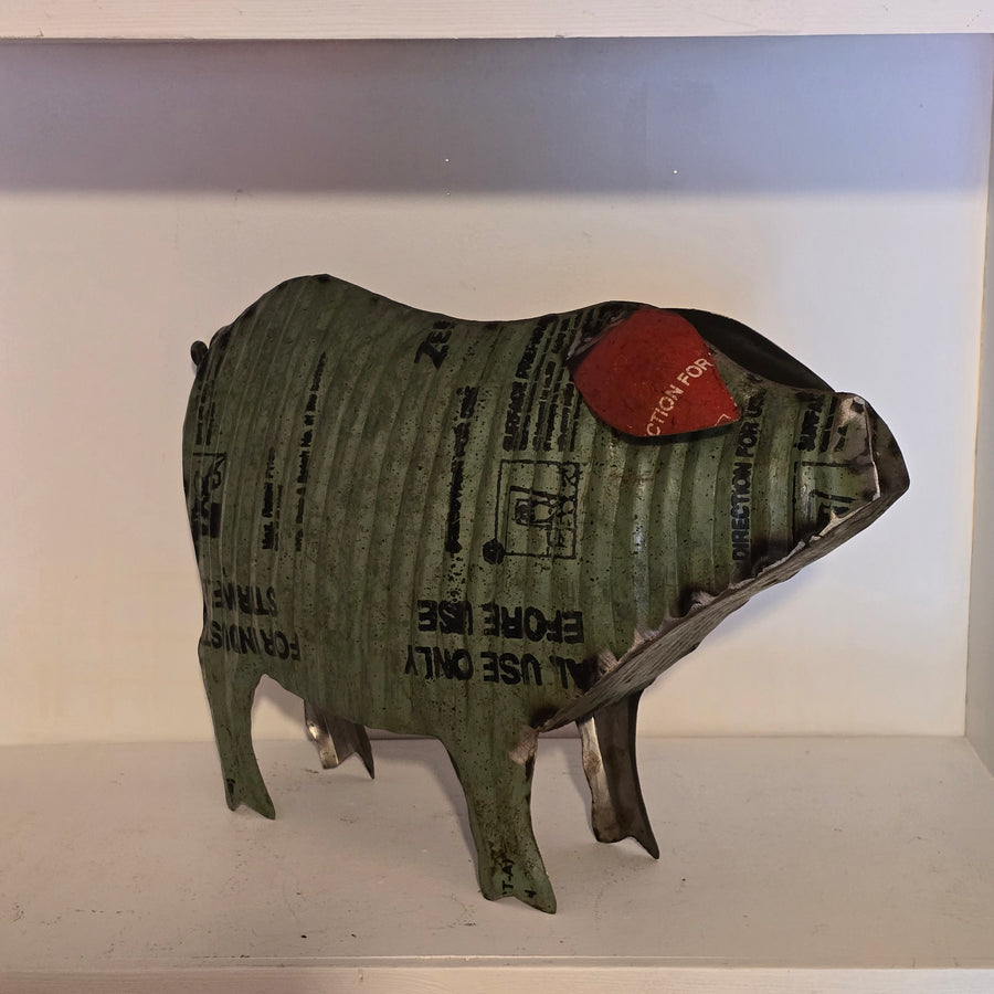 Reclaimed Iron Pig