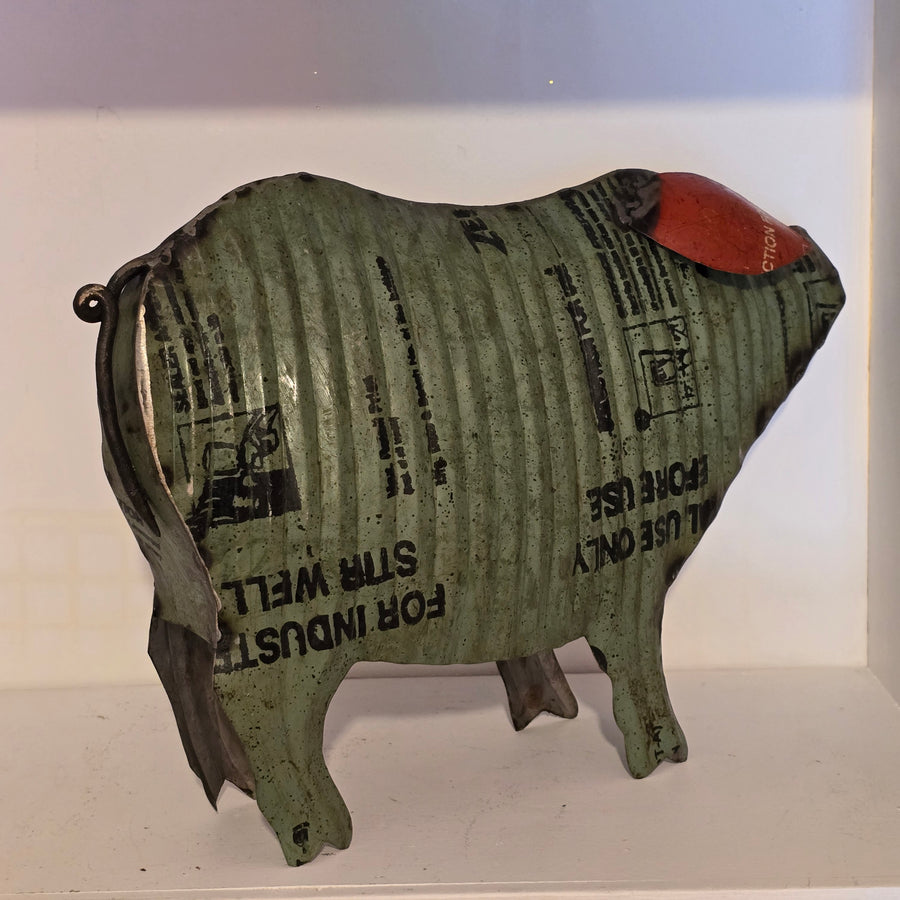 Reclaimed Iron Pig