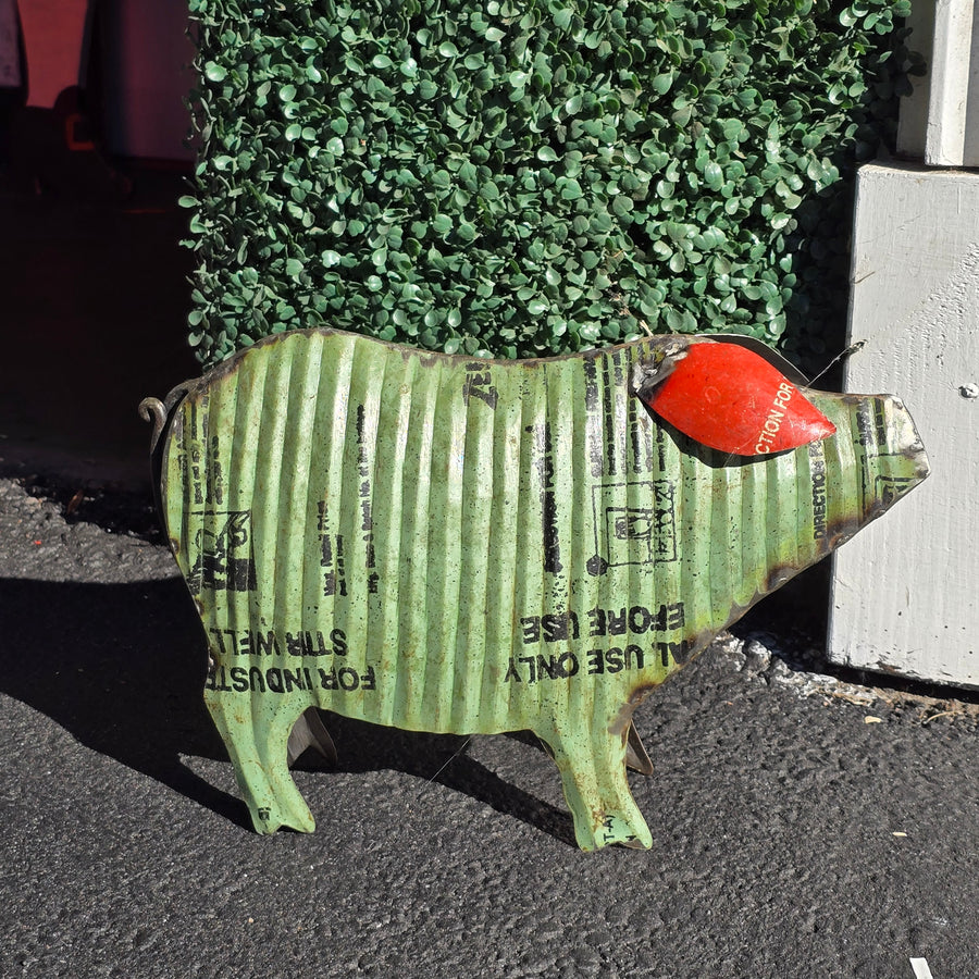 Reclaimed Iron Pig