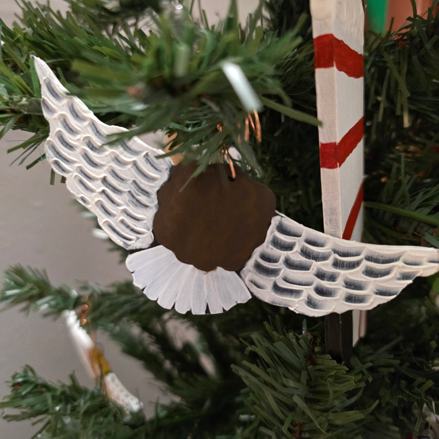 Nancy Thomas Logo Angel Ornament