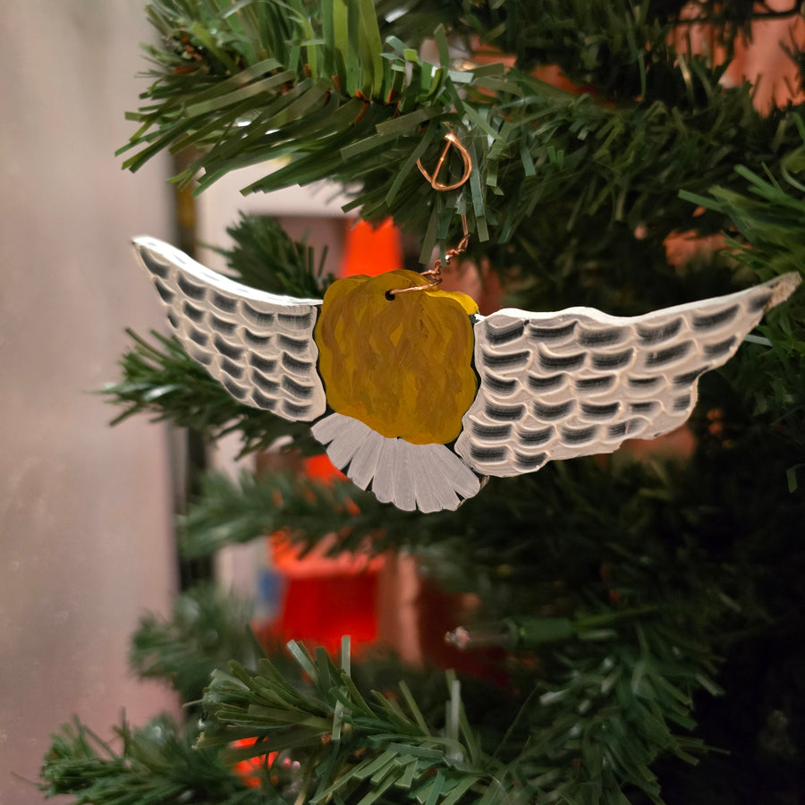 Nancy Thomas Logo Angel Ornament