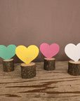 Set of 4 Mini Hearts Table Topper