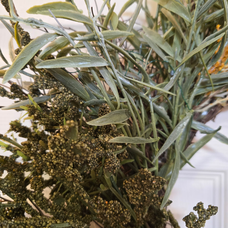 Late Summer Sprigs Wreath