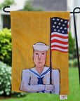 Garden Flags - Sailor & Flag