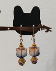 Laura Thomas Earrings - Cat Earrings - Ballet Cat