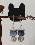 Laura Thomas Earrings - Cat Earrings - Princess Caton Ice