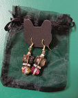 Laura Thomas Earrings - Red Carpet Cat