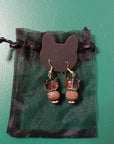 Laura Thomas Earrings - Cat Earrings - Owl Cat