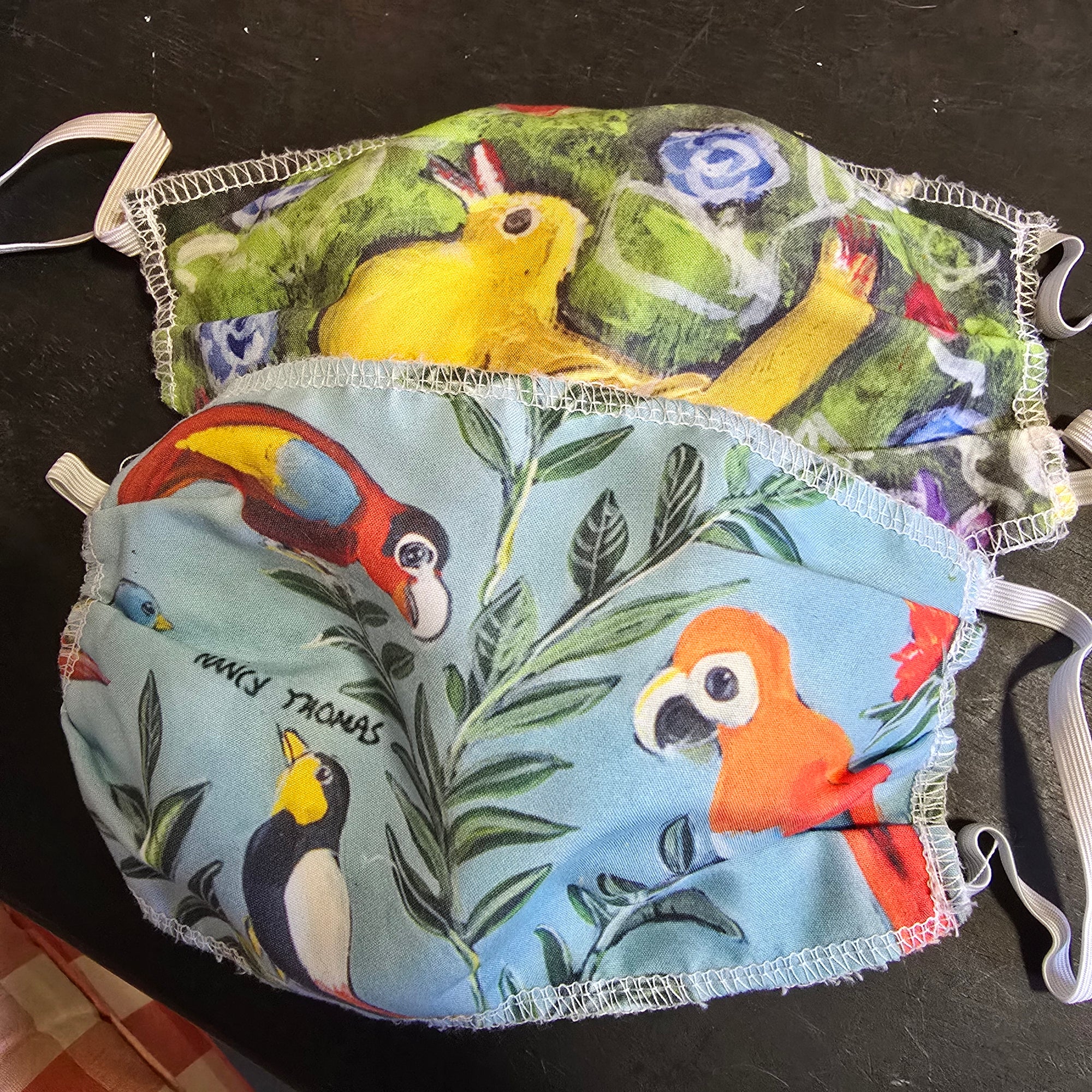 Bag o' Nancy Thomas Facemasks (qty 5)
