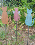 Angel Cat Plant Stake