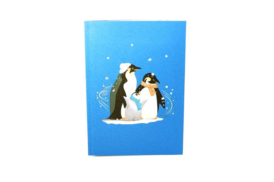 Greeting Card - Penguin Pop Up Greeting Card