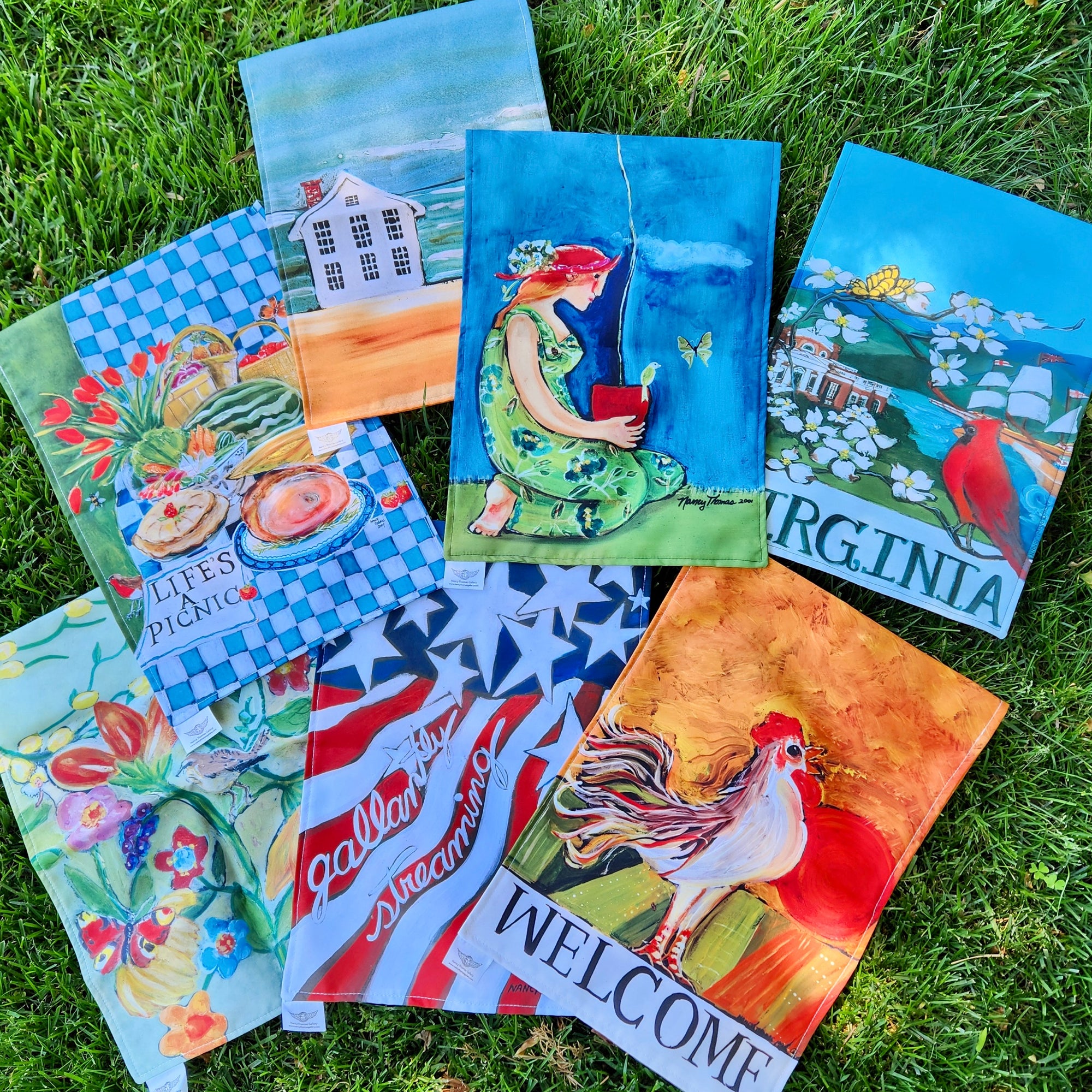 Garden Flags - Gallantly Streaming