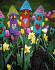Birdhouse Plant Stake