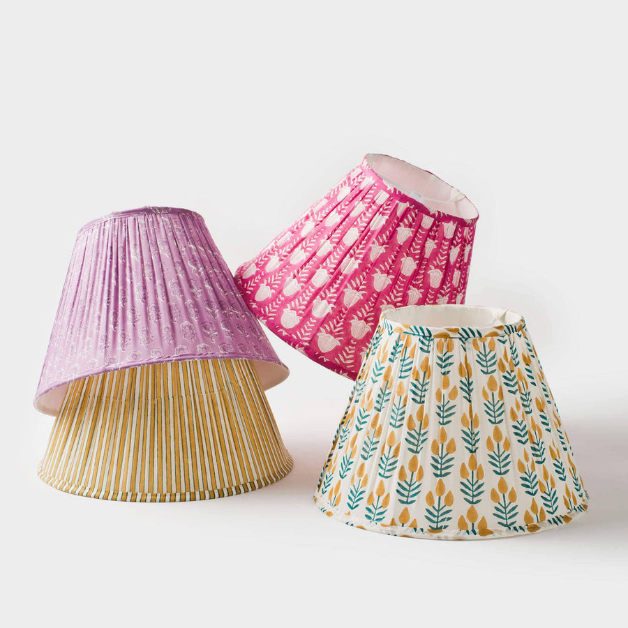 Lampshade - Gathered Floral