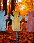 Angel Cat Plant Stake