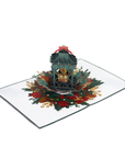 3D Pop-up Card - Christmas Lantern (First Class Forever stamp included)
