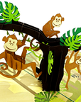 3D Pop-up Card - Monkey (First Class Forever stamp included)