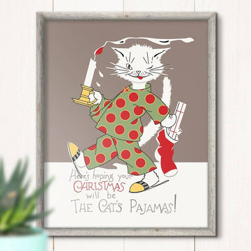 C_ Fun Print - The Cat's Pajamas Christmas