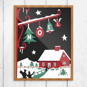 Fun Print - Noel Home Holiday