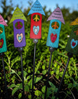 Birdhouse Plant Stake