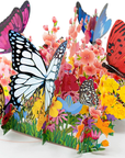 3D Pop-up Card - Spring Butterflies (First Class Forever stamp included)